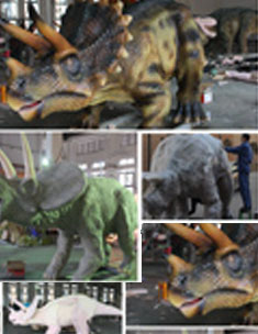 自貢仿真恐龍模型,機電昆蟲生產廠家,玻璃鋼雕塑模型定制,彩燈、花燈制作廠商,三合恐龍定制工廠